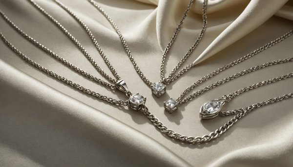 Les meilleurs colliers en or blanc pour la joaillerie
